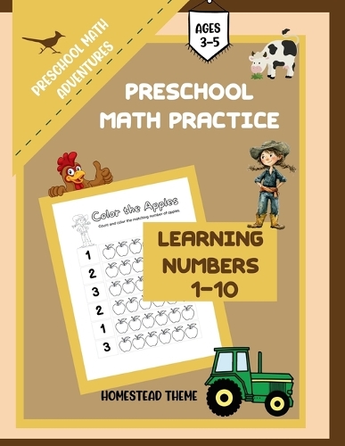 Preschool Math Practice Homestead Theme