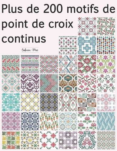 Plus de 200 motifs de point de croix continus