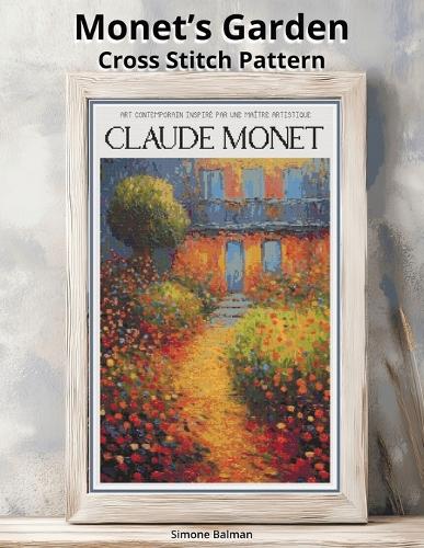 Monet's Garden Cross Stitch Pattern
