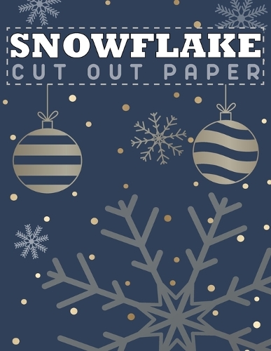 Snowflake cutout paper