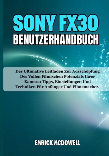 Sony Fx30 Benutzerhandbuch