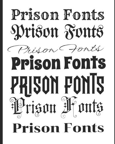 Prison Fonts