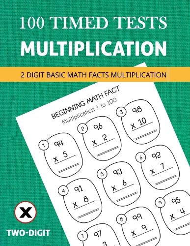 2 Digit Multiplication Math Practice