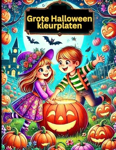 Grote Halloween kleurplaten
