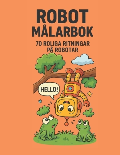 Robot Målarbok För Barn