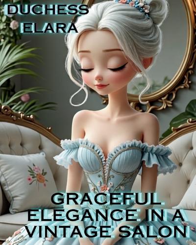 Duchess Elara Graceful Elegance in a Vintage Salon