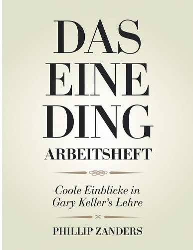 Das Eine Ding Arbeitsheft