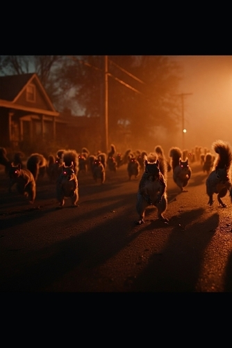 Night of the Living Squirrels