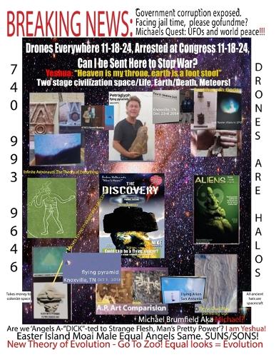 Drones Everywhere 11-18-24, Arrested at Congress 11-18-24, Can I be Sent Here to Stop War?