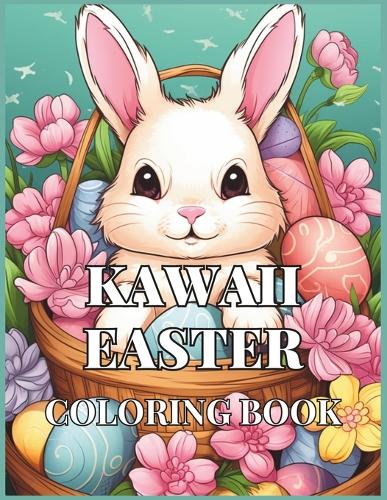 Kawaii Easter Delight Children's Coloring Book
