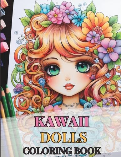 Kawaii Doll Coloring Book