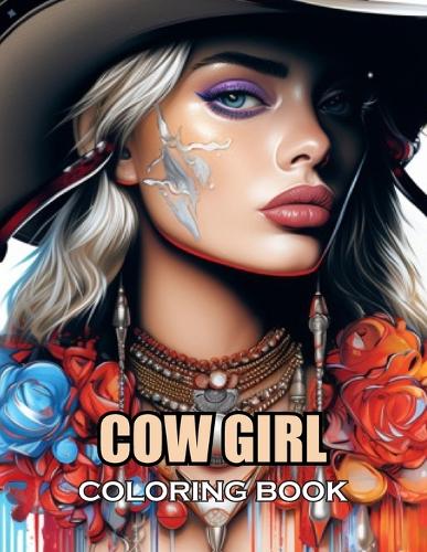 Cow Girl Coloring Book