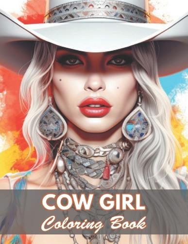 Cow Girl Coloring Book