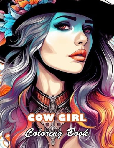 Cow Girl Coloring Book