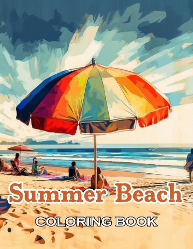 Summer Beach Coloring Book for Adults
