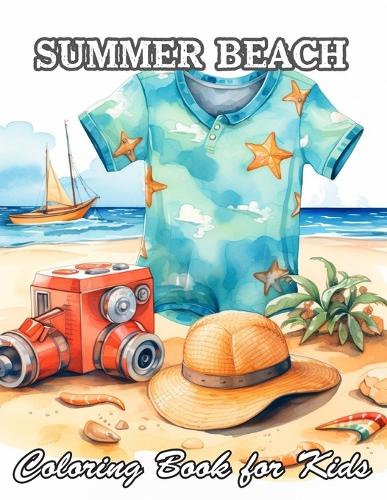 Summer Beach Coloring Book for Kids