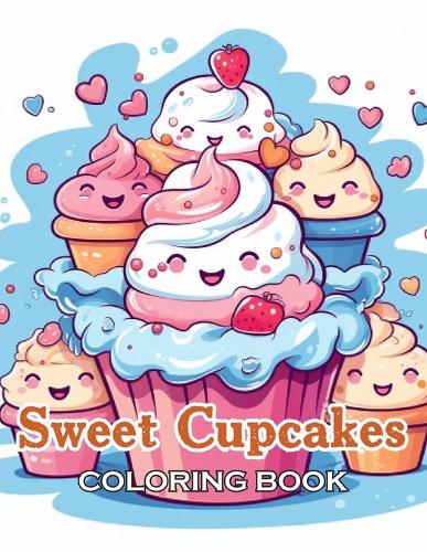 Sweet Cupcakes Coloring Book