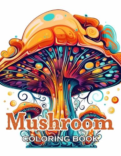 Mushroom Coloring Book For Adults