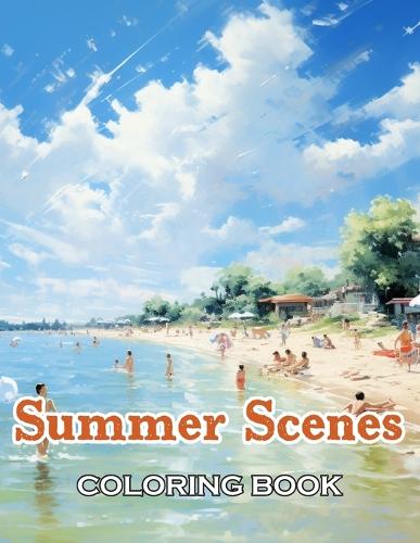 Summer Scenes Coloring Book