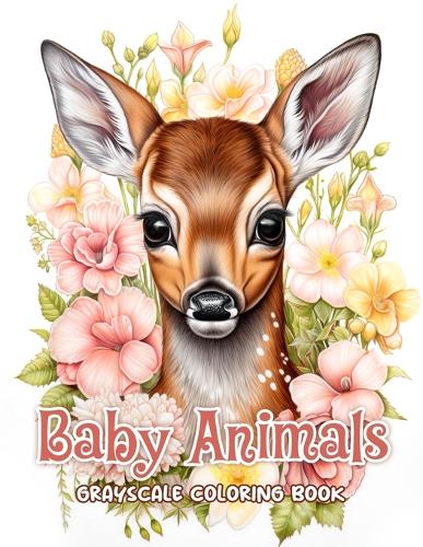Cute Baby Animal Coloring Book