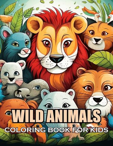 Wild Animals Coloring Book for Kids