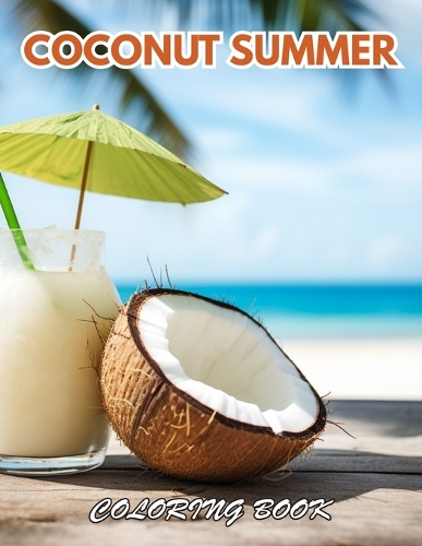 Coconut Summer Coloring Book