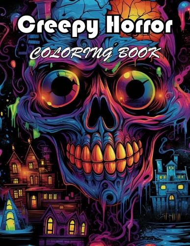 Creepy Horror Coloring Book for Adults
