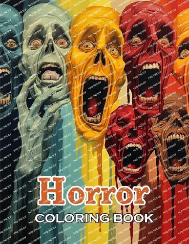 Horror Coloring Book for Adult