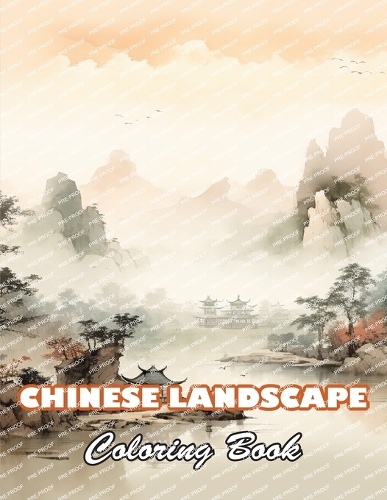 Chinese Landscape Coloring Book