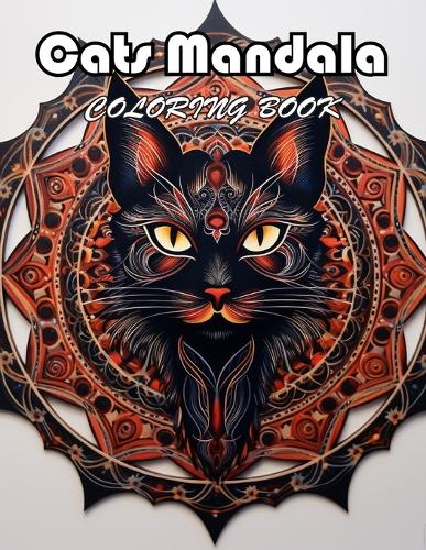 Cats Mandala Coloring Book
