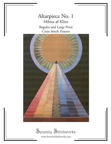Altarpiece No. 1 Cross Stitch Pattern - Hilma af Klint