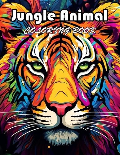 Jungle Animal Coloring Book