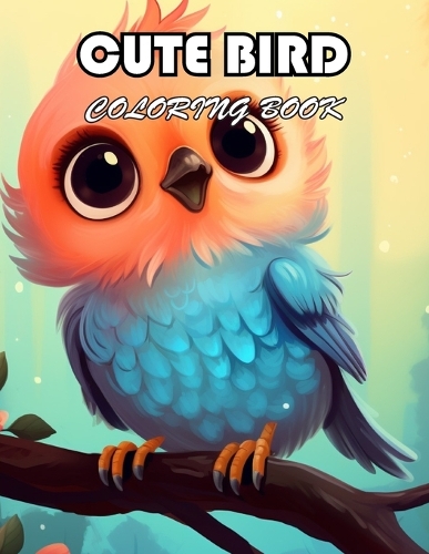Cute Bird Coloring Book