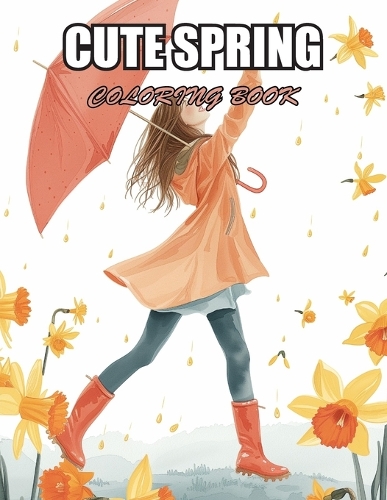 Cute Spring Coloring Book