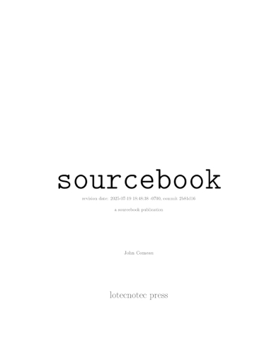 sourcebook