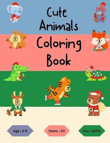 Cute Animals Coloring Book
