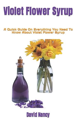 Violet Flower Syrup