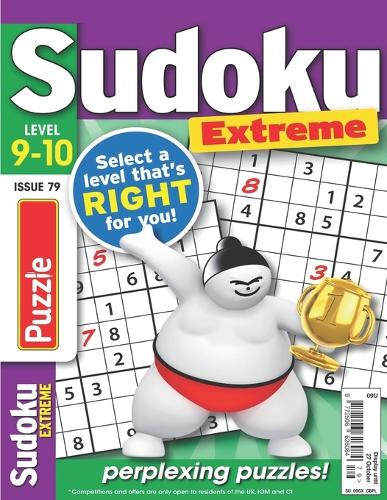 Puzzle Sudoku Extreme - Issue 79 2022 72 pages