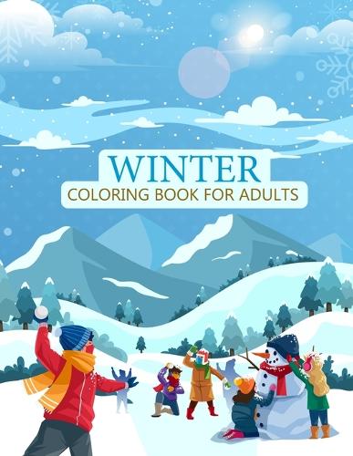 Winter Coloring Book For Adults