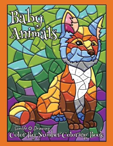 Baby Animals Color By Number Coloring Book