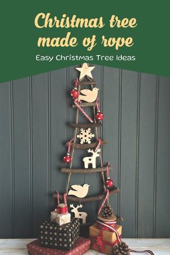 Christmas tree made of rope