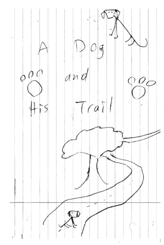 A Dog and His Trail
