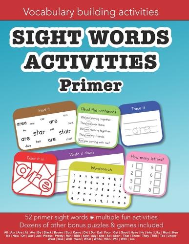 Sight Words Primer vocabulary building activities
