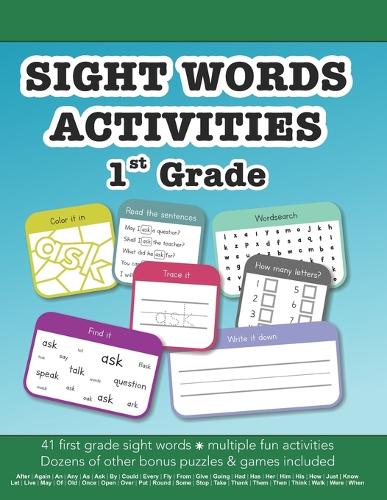 Sight Words First Grade vocabulary building activities