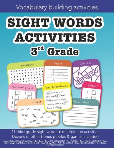 Sight Words Third Grade vocabulary building activities