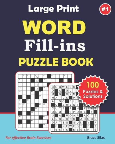 Large Print WOR FIILL-INS Puzzle Book