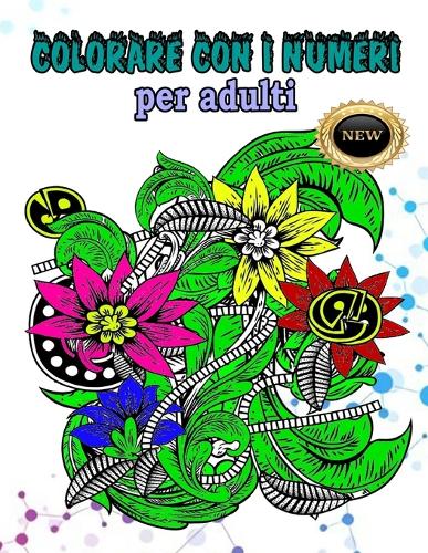 Colorare con i Numeri per adulti