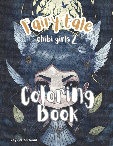 Fairy tale chibi girls 2 coloring book