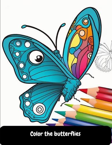 Color the butterflies