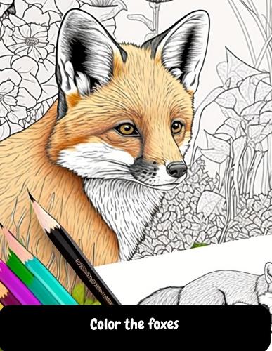 Color the foxes